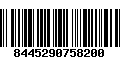 Código de Barras 8445290758200