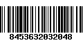 Código de Barras 8453632032048