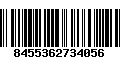 Código de Barras 8455362734056