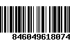 Código de Barras 846049618074