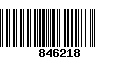 Código de Barras 846218