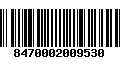 Código de Barras 8470002009530