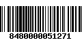 Código de Barras 8480000051271