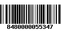 Código de Barras 8480000055347