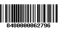 Código de Barras 8480000062796