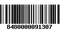 Código de Barras 8480000091307