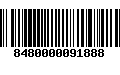 Código de Barras 8480000091888