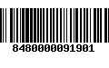 Código de Barras 8480000091901