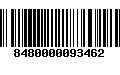 Código de Barras 8480000093462