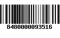 Código de Barras 8480000093516