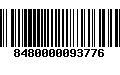 Código de Barras 8480000093776