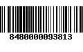 Código de Barras 8480000093813