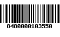 Código de Barras 8480000103550