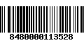 Código de Barras 8480000113528