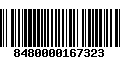 Código de Barras 8480000167323