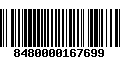 Código de Barras 8480000167699