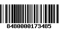 Código de Barras 8480000173485