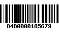 Código de Barras 8480000185679