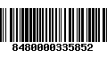 Código de Barras 8480000335852