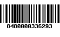 Código de Barras 8480000336293