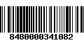 Código de Barras 8480000341082