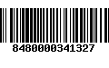 Código de Barras 8480000341327