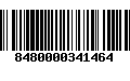 Código de Barras 8480000341464