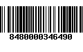 Código de Barras 8480000346490