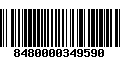 Código de Barras 8480000349590