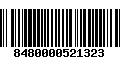 Código de Barras 8480000521323