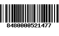 Código de Barras 8480000521477