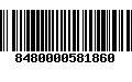 Código de Barras 8480000581860