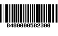 Código de Barras 8480000582300