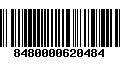 Código de Barras 8480000620484