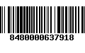 Código de Barras 8480000637918