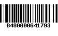 Código de Barras 8480000641793