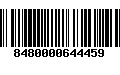 Código de Barras 8480000644459