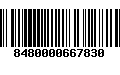 Código de Barras 8480000667830