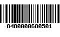 Código de Barras 8480000680501