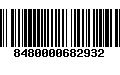 Código de Barras 8480000682932