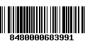 Código de Barras 8480000683991