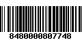 Código de Barras 8480000807748