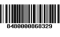 Código de Barras 8480000868329