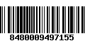 Código de Barras 8480009497155