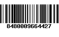 Código de Barras 8480009664427