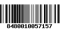 Código de Barras 8480010057157