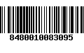 Código de Barras 8480010083095