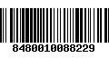 Código de Barras 8480010088229