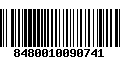 Código de Barras 8480010090741