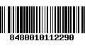 Código de Barras 8480010112290